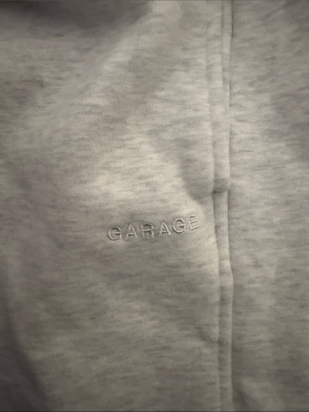 Garage Heather Gray Drawstring Joggers - Picture 3 of 3